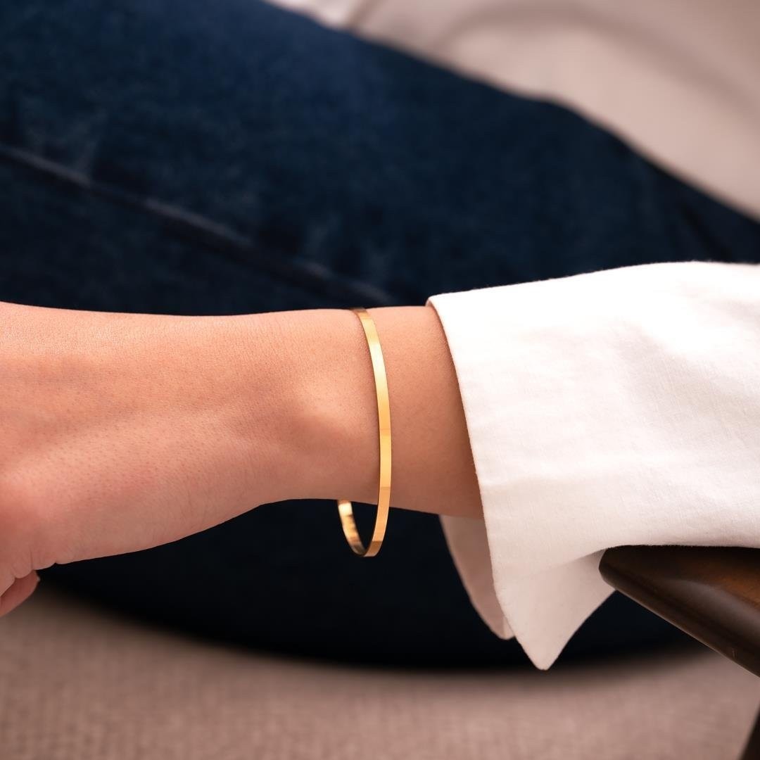 Hakan Mücevherat 24 gr 22 Ayar Altın Kibrit Çöpü Bilezik