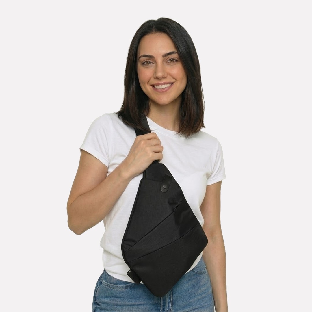 Normath Hırsızlık Önleyici Seyahat Omuz Çantası Su Geçirmez Kesilmez Gizli Bölme Ayarlanabilir Günlük Unisex