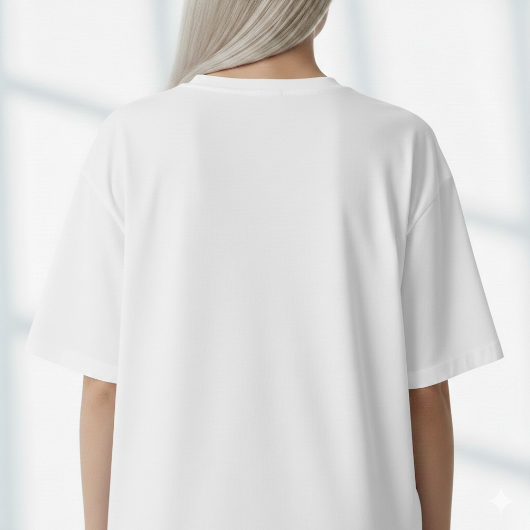 Etoile Studio Sevgili Kombini Unisex %100 Pamuklu Oversize Grafik Baskılı Bisiklet Yaka Tişört Prens görsel 2