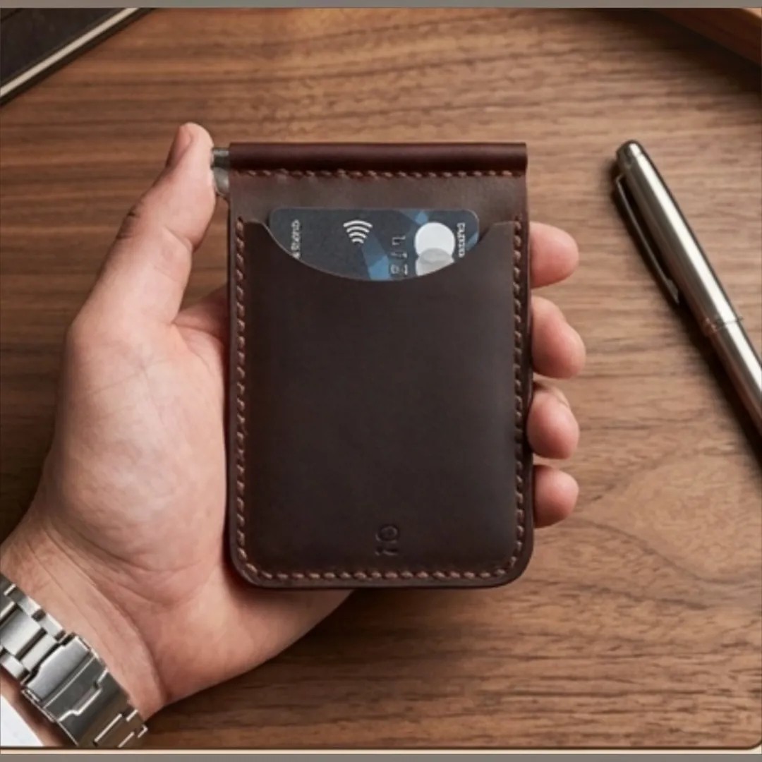 Parla Leather Cavana Hakiki Gerçek Deri Erkek Taba Cüzdan görsel 6