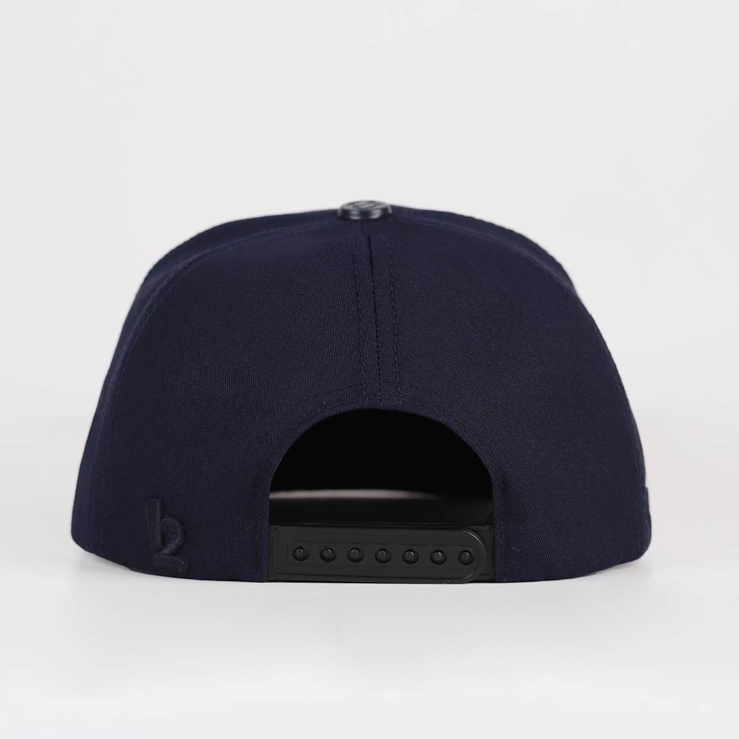 BlackBörk Ayı Logolu Lacivert Hip Hop Şapka görsel 7