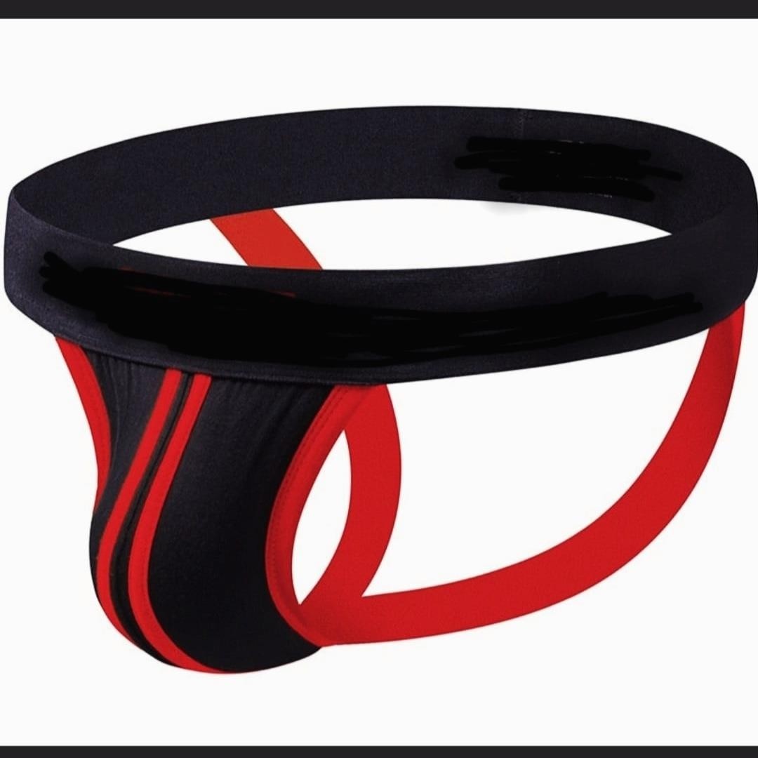 bebekokusu Erkek Kırmızı Şeritli Jockstrap
