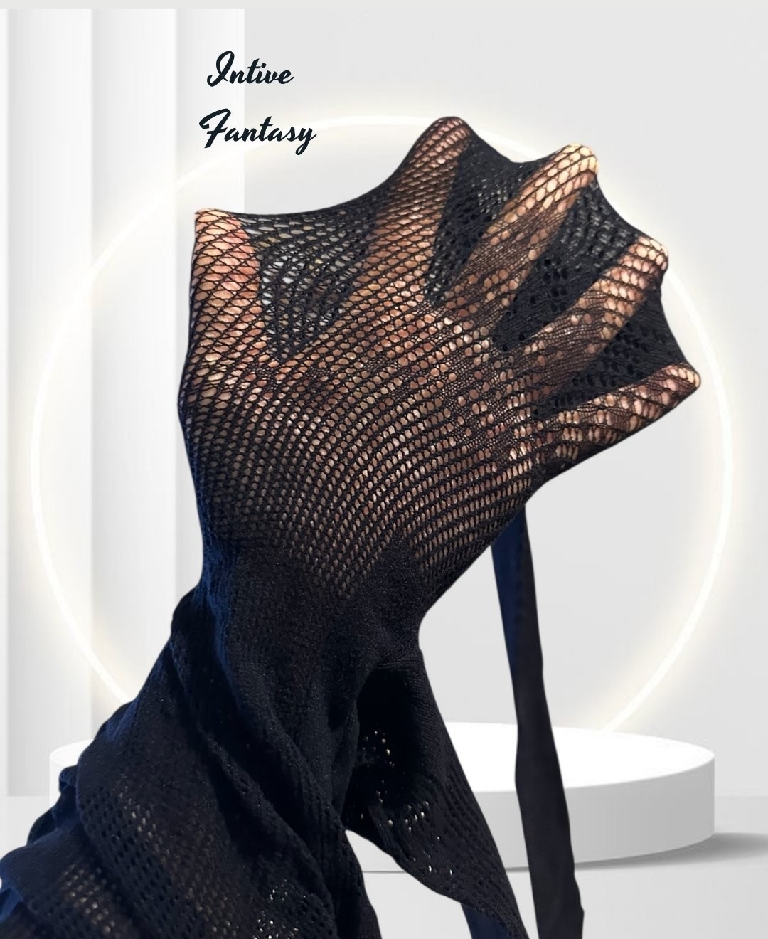 Intive Lingerie Buket Dantel Detaylı Ultra Esnek File Modern Külotlu Çorap görsel 5