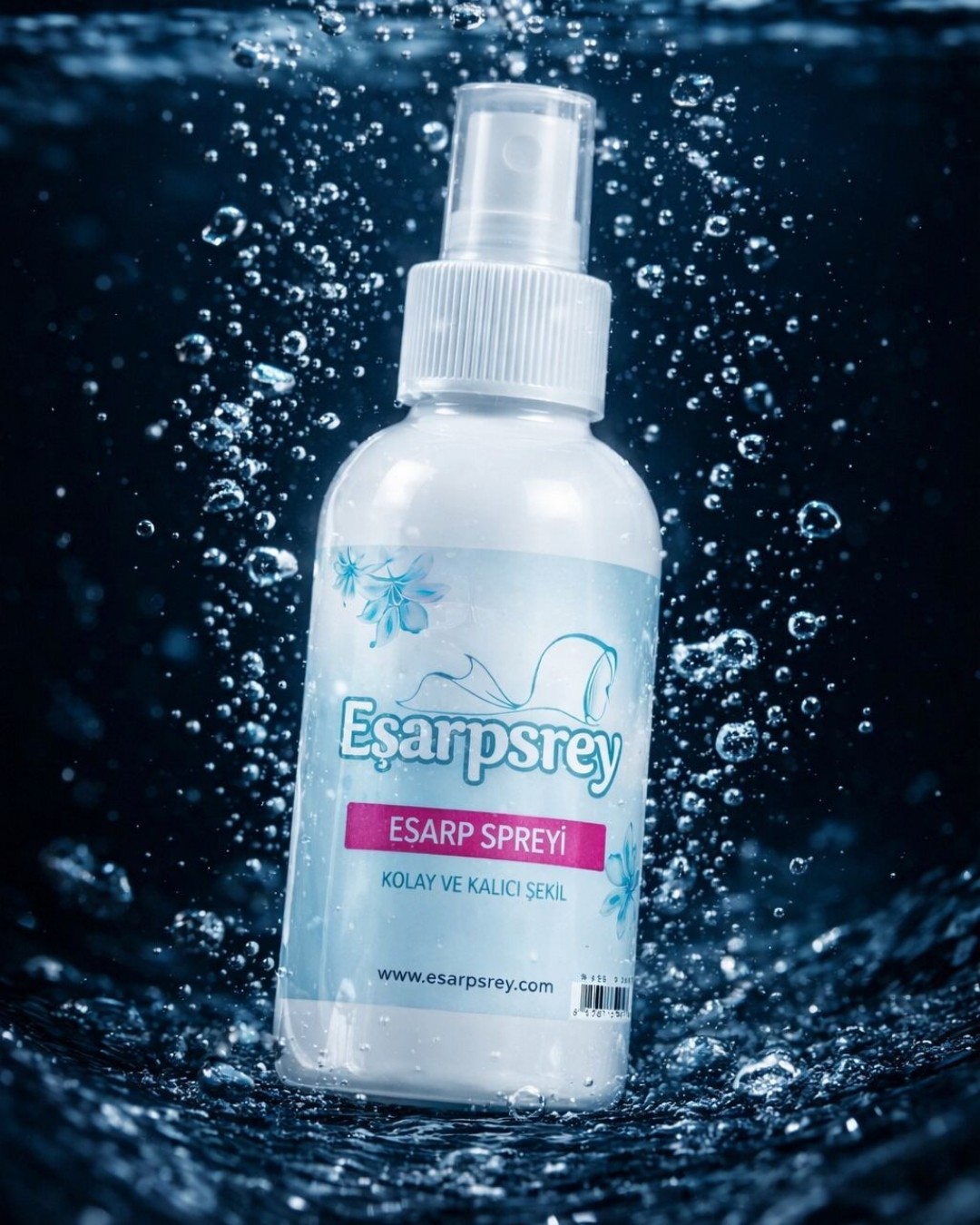 Eşarpsprey - Kalıcı Şekillendiren Ve Anında Sabitleyen İpek Şal Ve Eşarp Spreyi 150 ML görsel 5