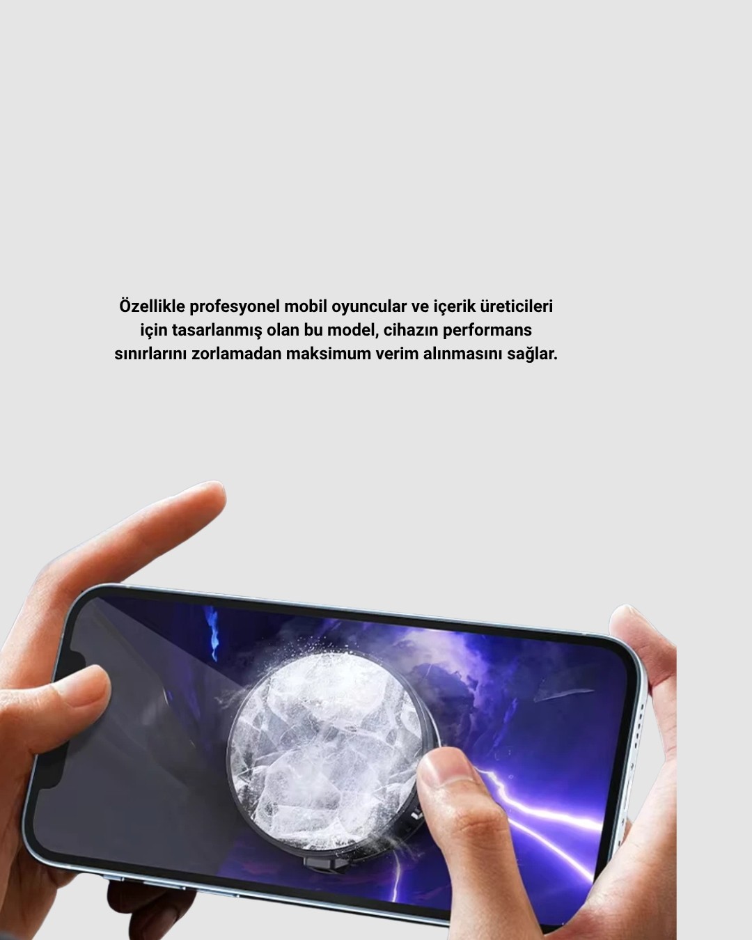 Esranın Dünyası Yarı Iletken Telefon Soğutucu Hızlı Soğutma ve Sessiz Performanslı - Lisinya görsel 3