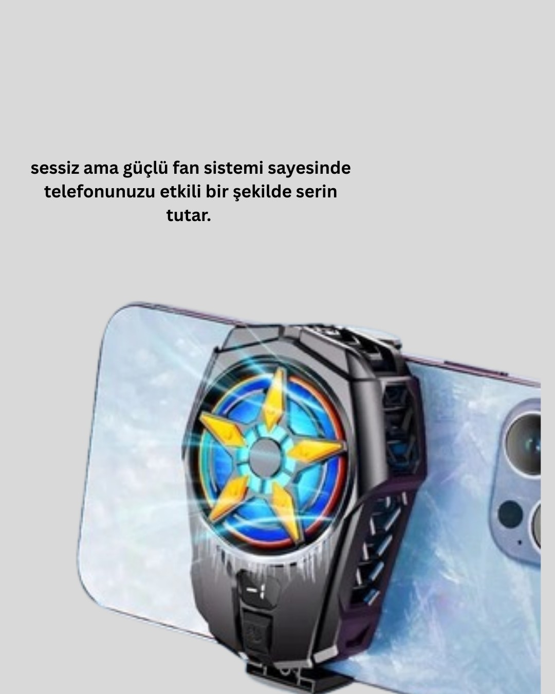 Esranın Dünyası Evrensel Uyumlu Type-C Şarjlı Cep Telefonu Radyatörü Yeni Nesil - Lisinya görsel 2