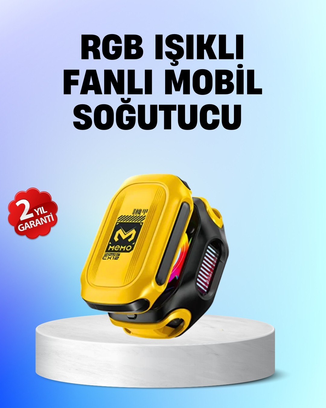 Esranın Dünyası Yarı Iletken Çipli Rgb Işıklı Telefon Soğutucu - Lisinya