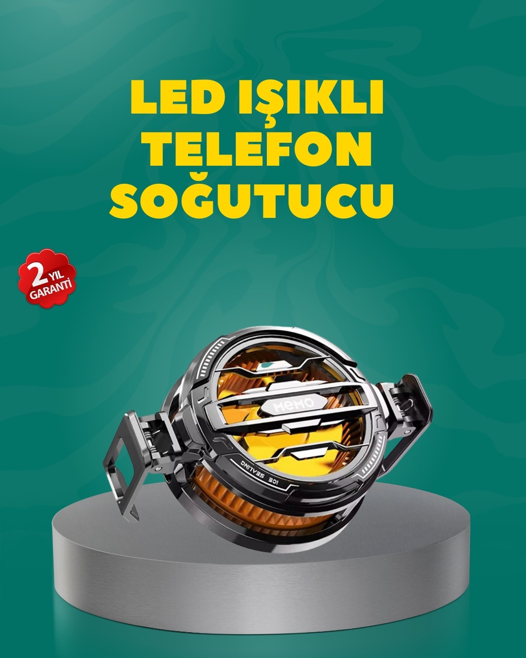 Esranın Dünyası Manyetik Montajlı Kompakt Telefon Soğutucu - Lisinya