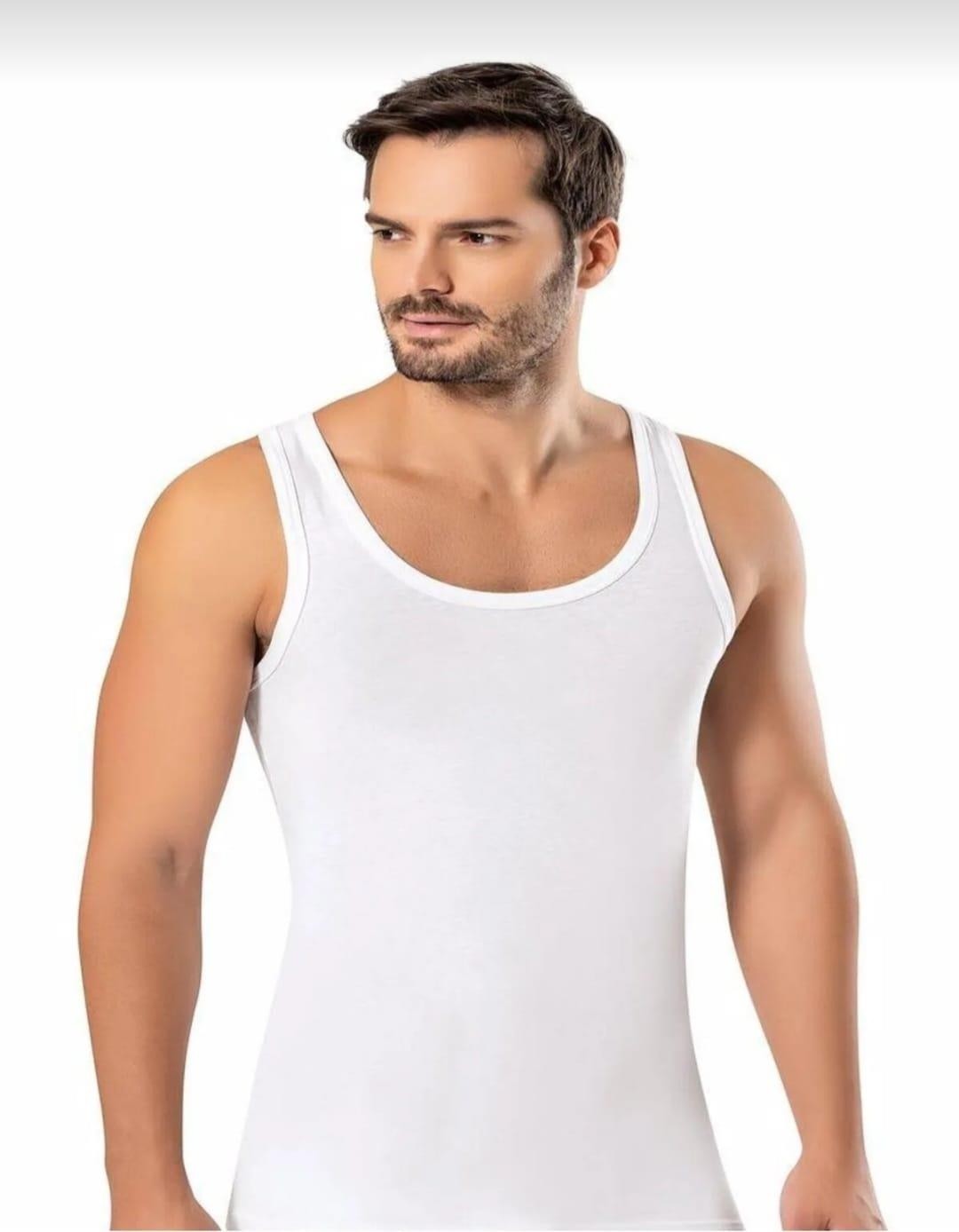 Erdem 1121 Erkek Likralı Askılı Sporcu Atlet 6 Adet görsel 4