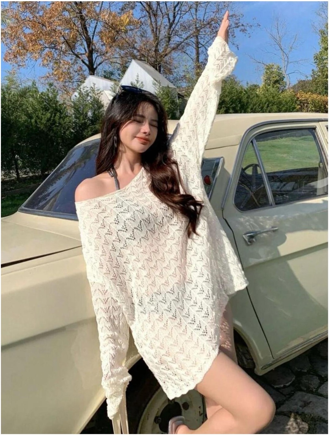 Hannar Butik Yazlık Askılı Trend Bluz görsel 5