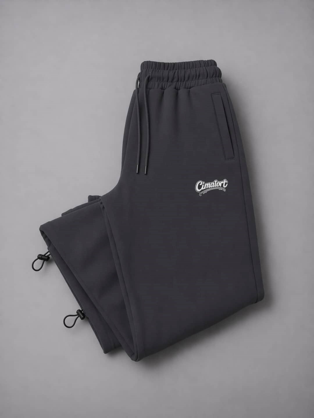 Ohepmoda Erkek Baggy Kalıp Baskılı Düz Rahat Günlük Eşofman Altı görsel 5