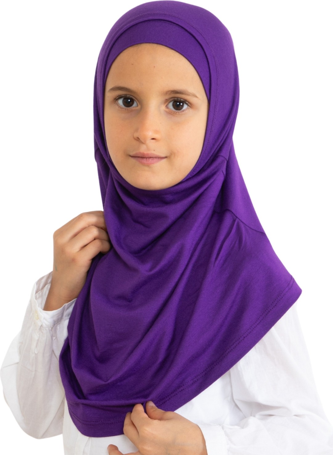 Modish Group Çocuk Hazır Giyim Başörtüsü Şal Turban Viskon - Krem görsel 4