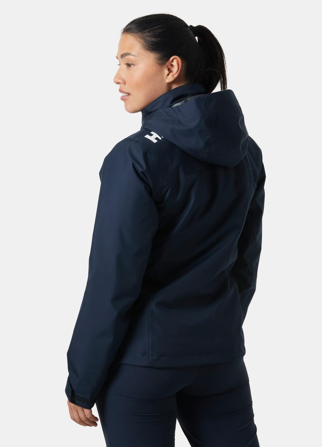 Esranın Dünyası Helly Hansen Kadın W Crew Hooded Mıdl Ceket Lacivert Xs görsel 5