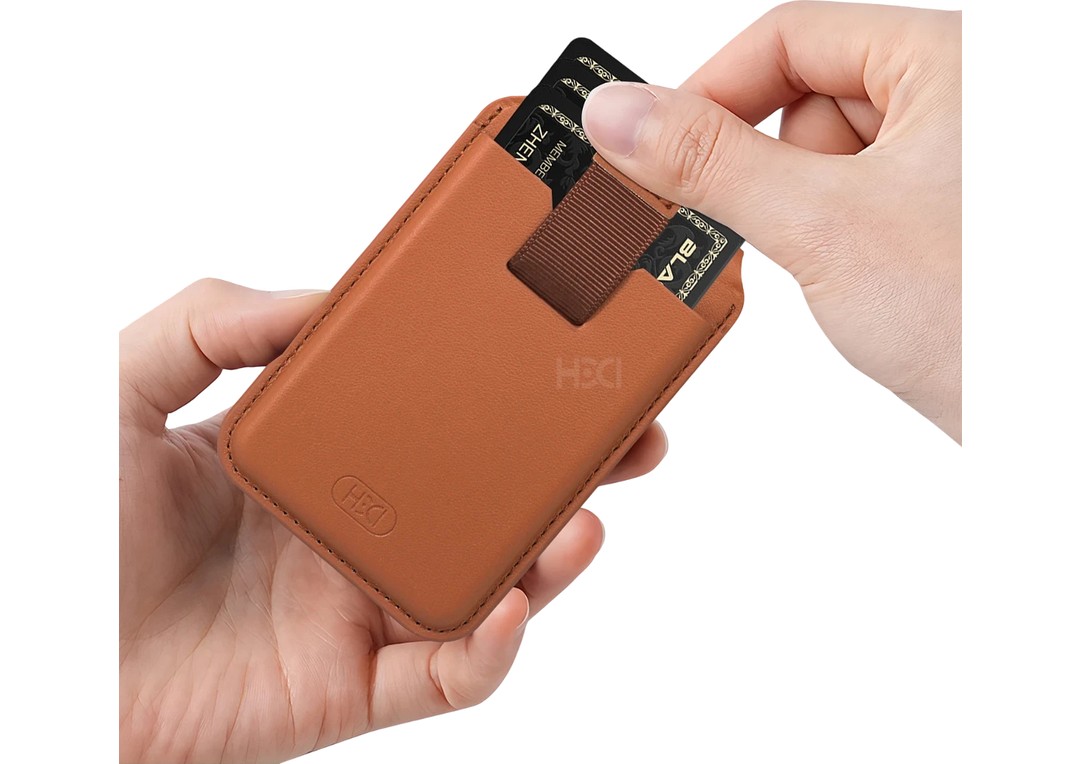 Fuchsia HS-020 Namib Stant Özellikli Magsafe Kartlık - Titan Gri görsel 2