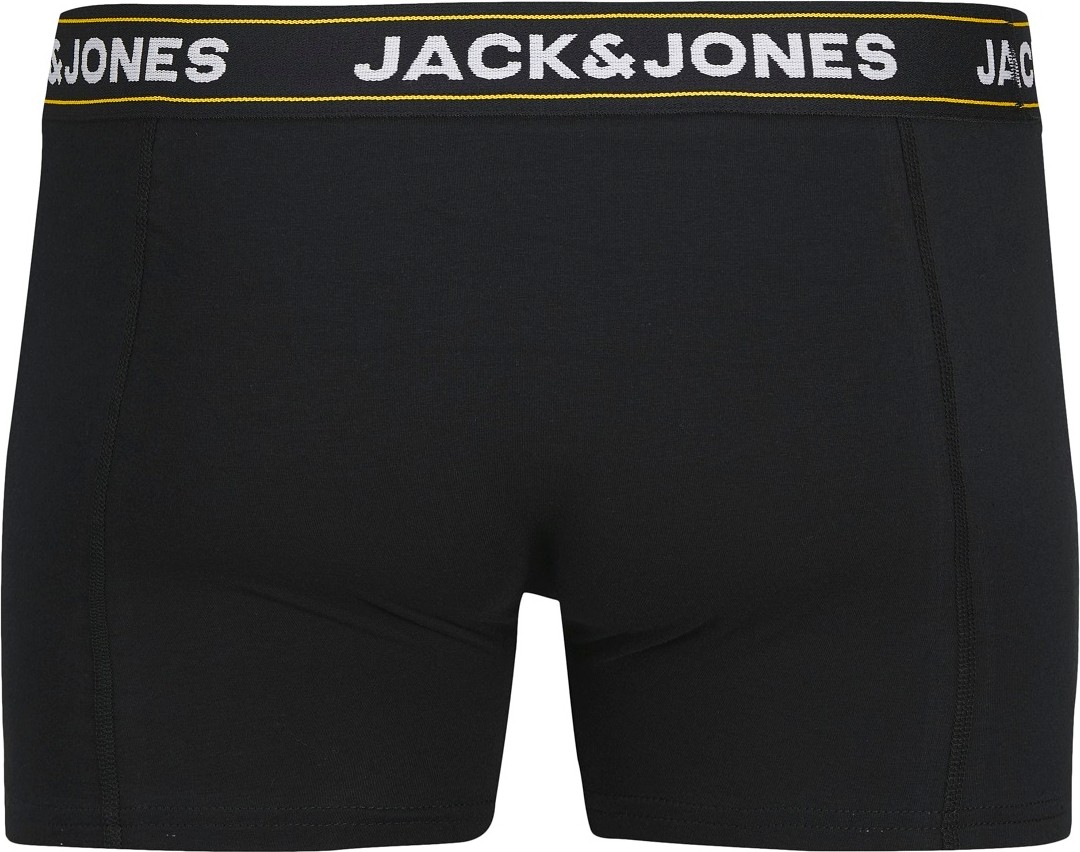 Jack & Jones Jack Jones Erkek 3 Lü Siyah Renkli Kemer Pamuklu Boxer 12286183 görsel 4