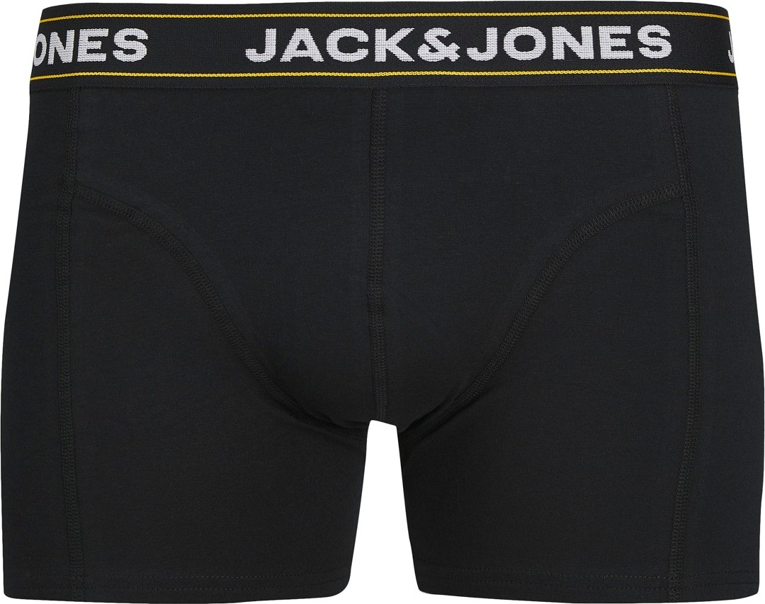 Jack & Jones Jack Jones Erkek 3 Lü Siyah Renkli Kemer Pamuklu Boxer 12286183 görsel 5