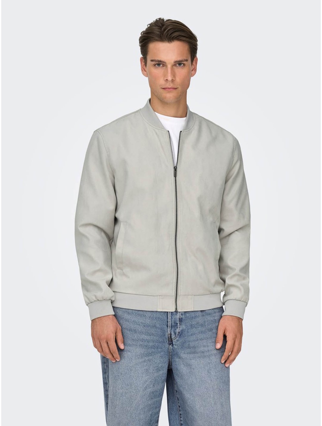 Only & Sons Onslucas Bomber Siyah Erkek Ceket 22027463 görsel 3