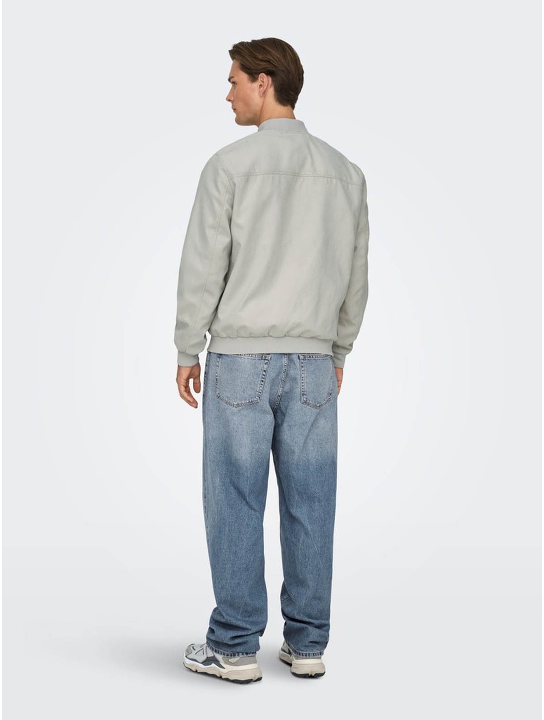 Only & Sons Onslucas Bomber Siyah Erkek Ceket 22027463 görsel 4
