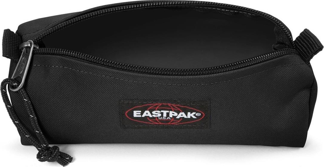 Eastpak Benchmark Single Kalem Çantası Suya Dayanıklı Siyah Küçük Boy Fermuarlı İç Cep Ek372008 görsel 3
