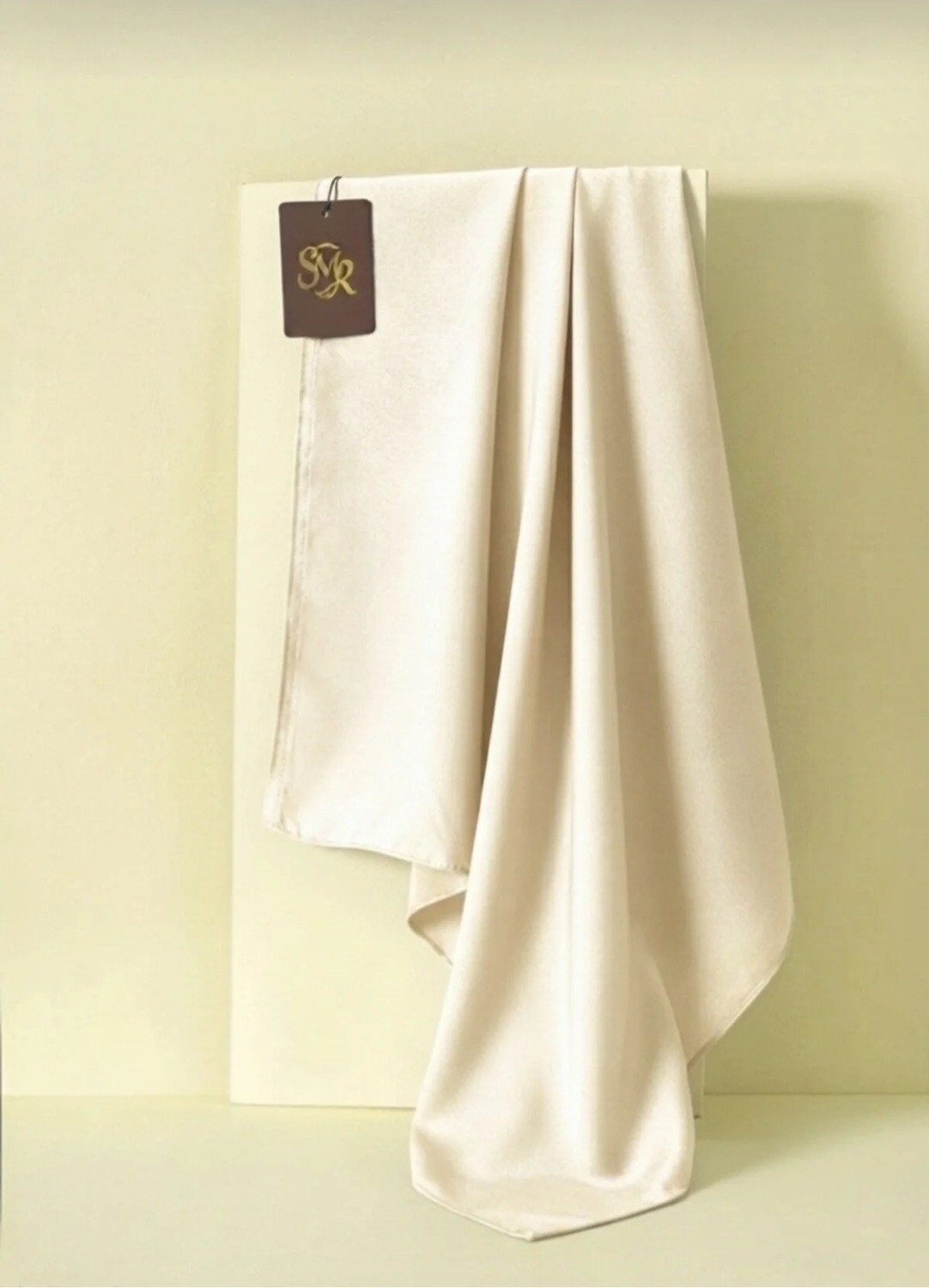 Samara Scarf Kristal Eşarp Parlak Saten Dokulu Tesettür Abiye Eşarp 95X95 cm