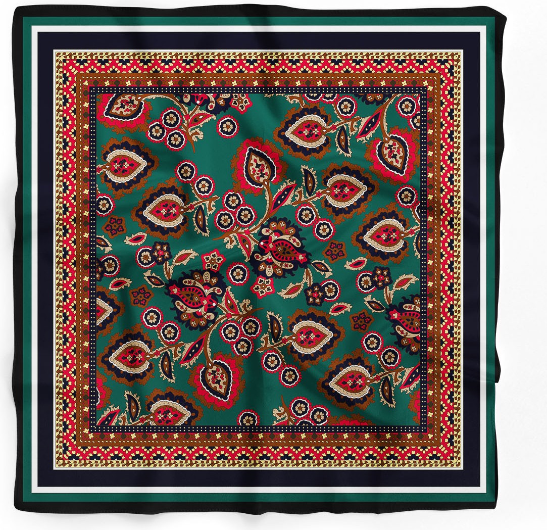 Dscarf Kadın Fular Bandana Eşarp 90CM görsel 2