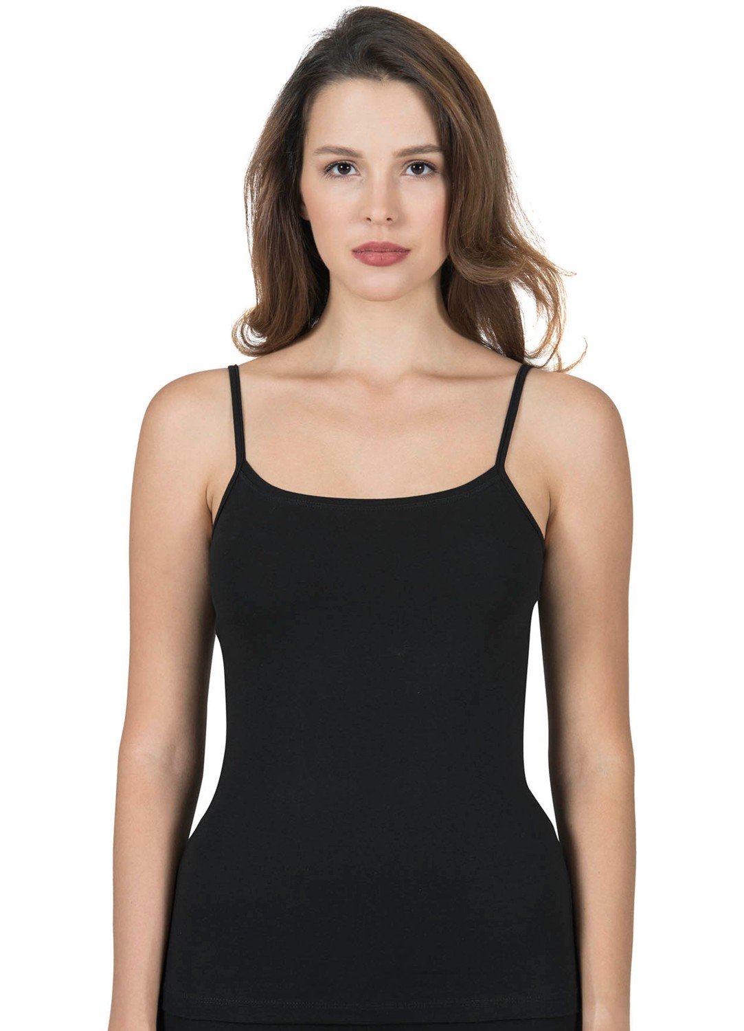 Özkan Underwear Özkan 23319 3'lü Paket Kadın Pamuklu Likralı Süprem Esnek Rahat Ince Askılı Atlet görsel 4