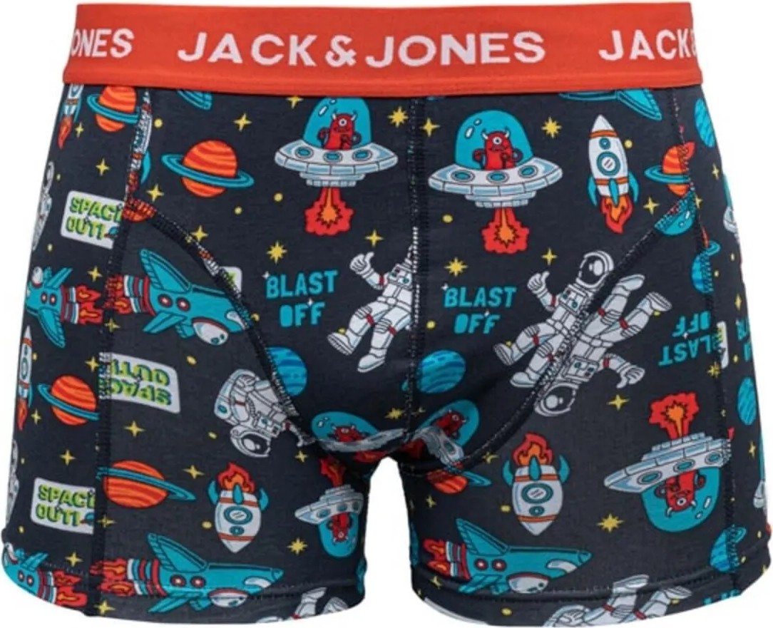 Jack & Jones 5'li Boxer Paketi - Tyler Erkekler İçin Renkli Desenli 2XL Beden