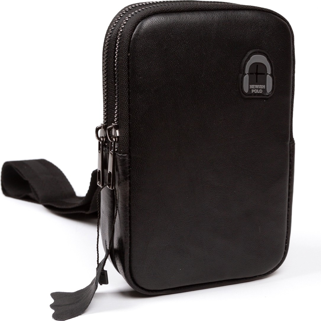 Sannora Bags Kulaklık Çıkışlı Hakiki Deri Telefon Bölmeli Çapraz Omuz ve Bel Çantası görsel 3