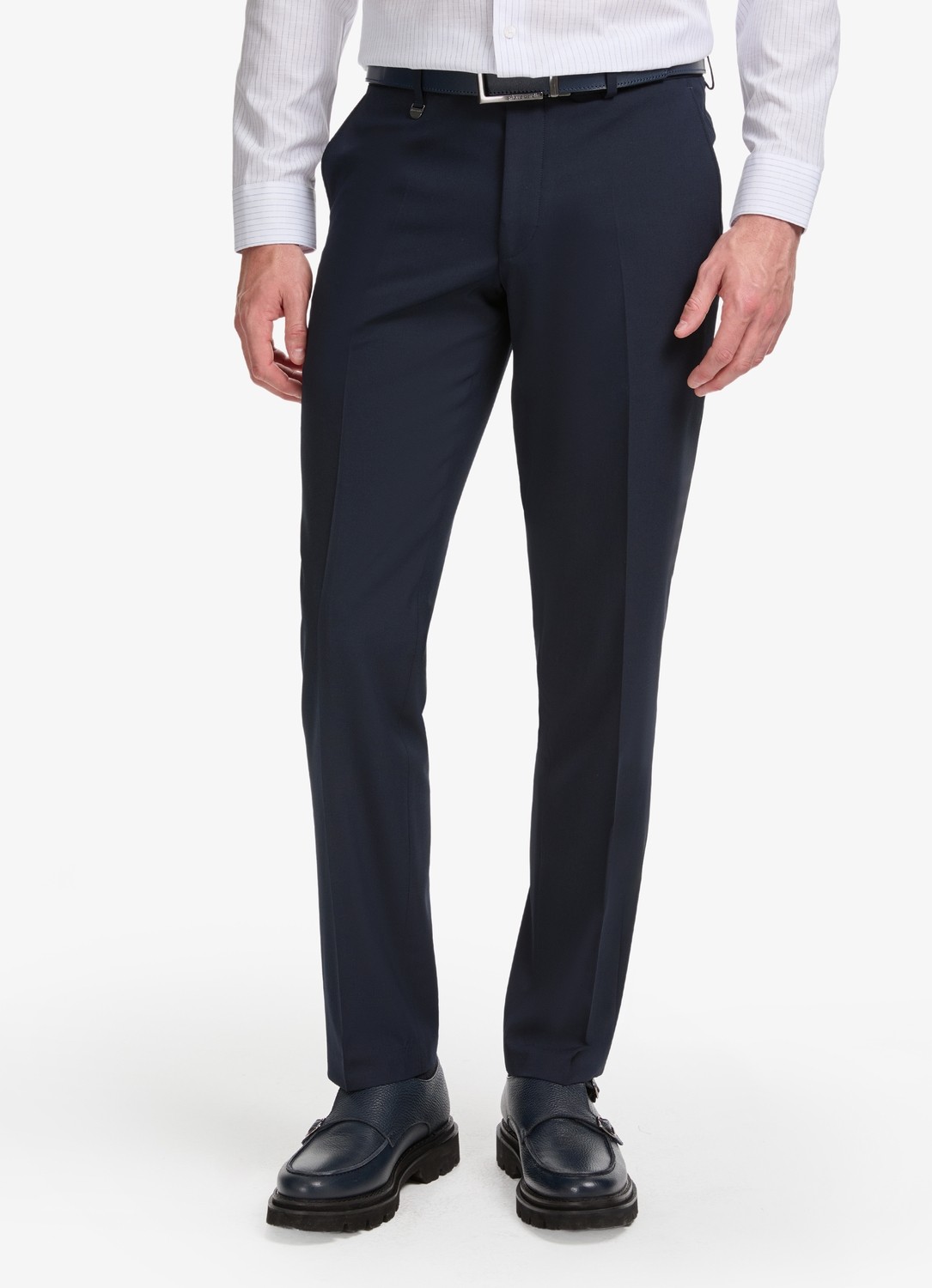 Pierre Cardin Erkek Lacivert Slim Fit Kumaş Pantolon 50325156-VR033 görsel 2