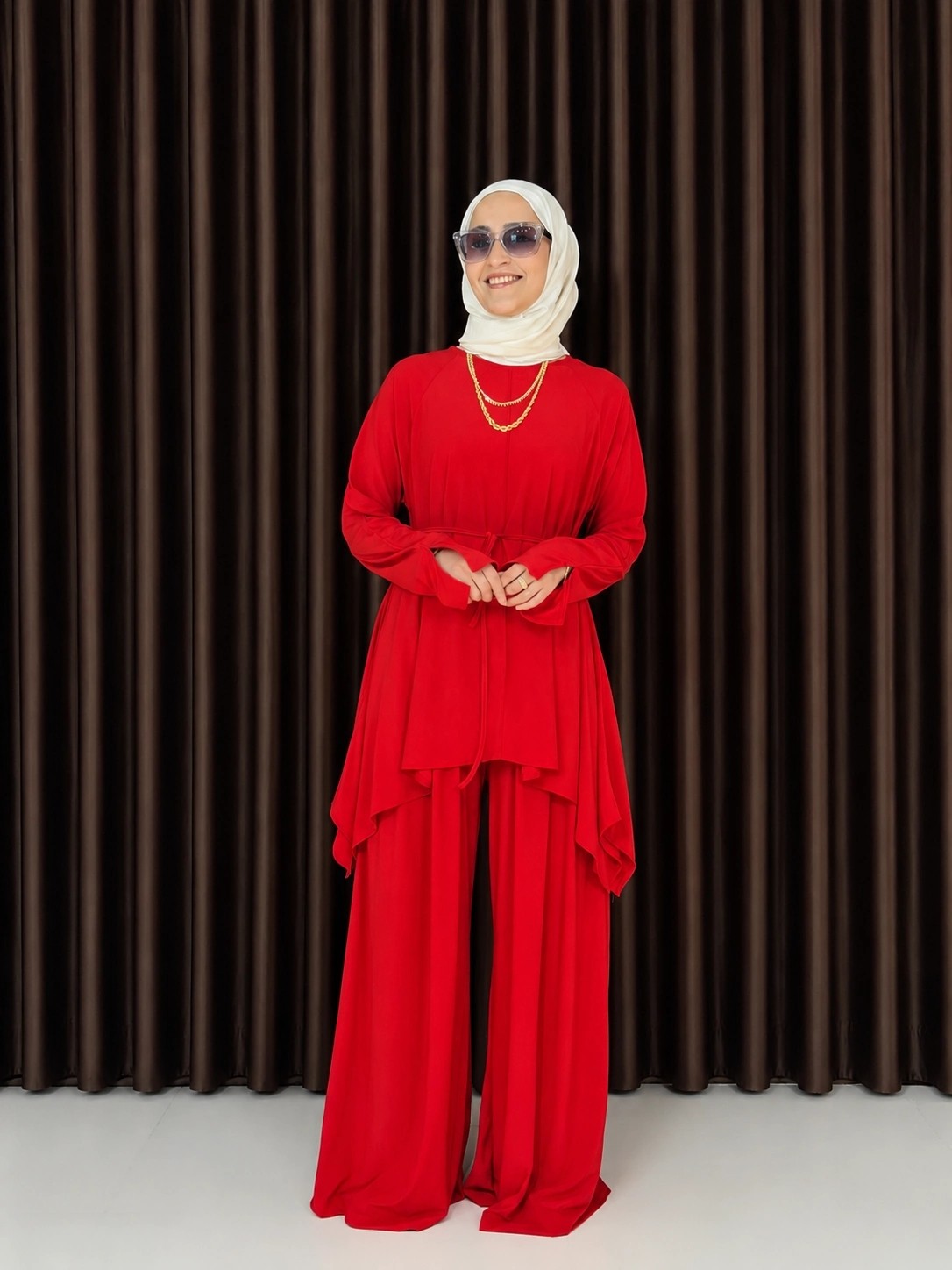 Sunday Ikili Takım Kırmızı