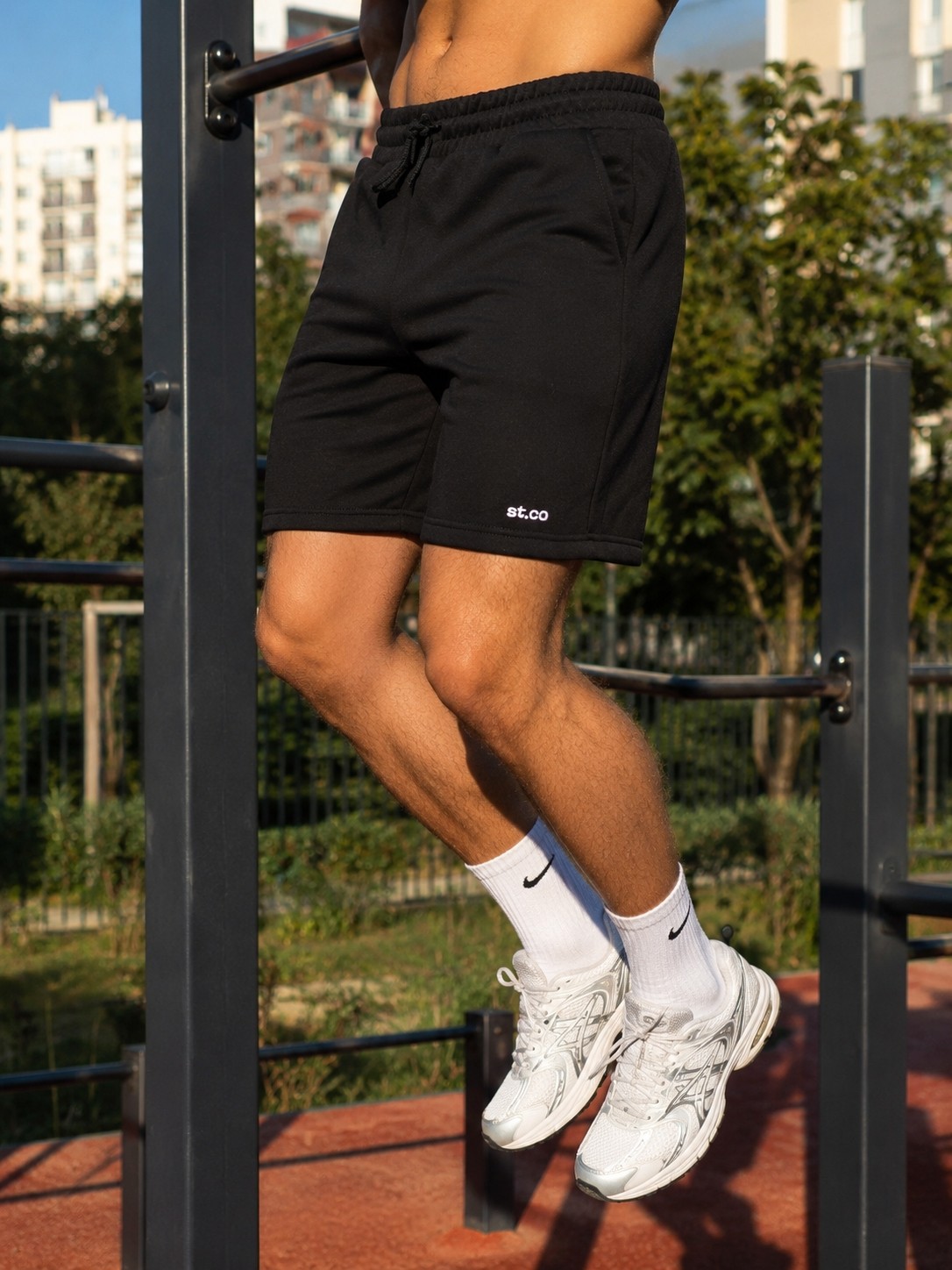 St.co Stronger Together Erkek Regular Fit Spor Şort | Training & Günlük Kullanım görsel 5
