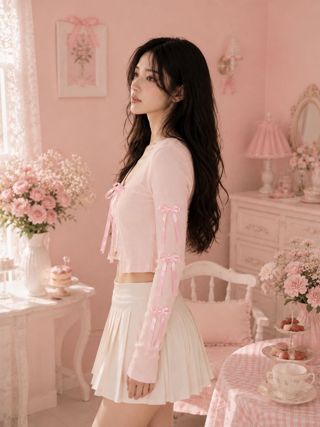 Moonstyle Collection Coquette Lolita Soft Pinterest Kurdele Bolero görsel 2