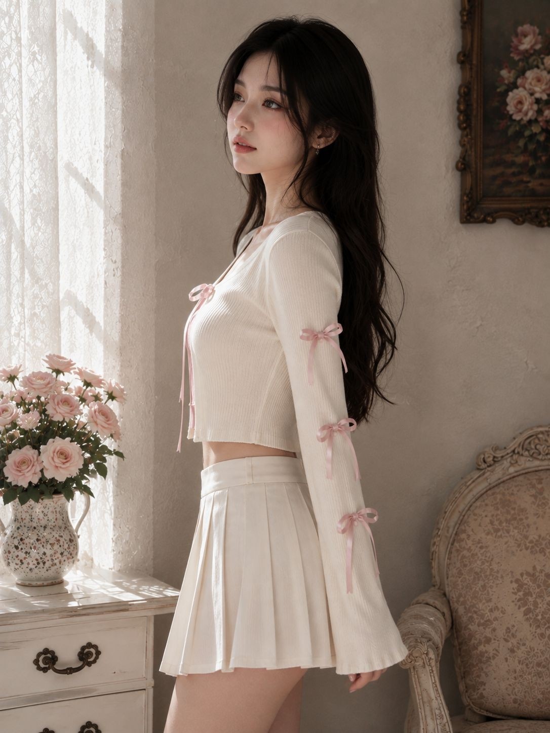 Moonstyle Collection Coquette Lolita Soft Pinterest Kurdele Bolero görsel 2