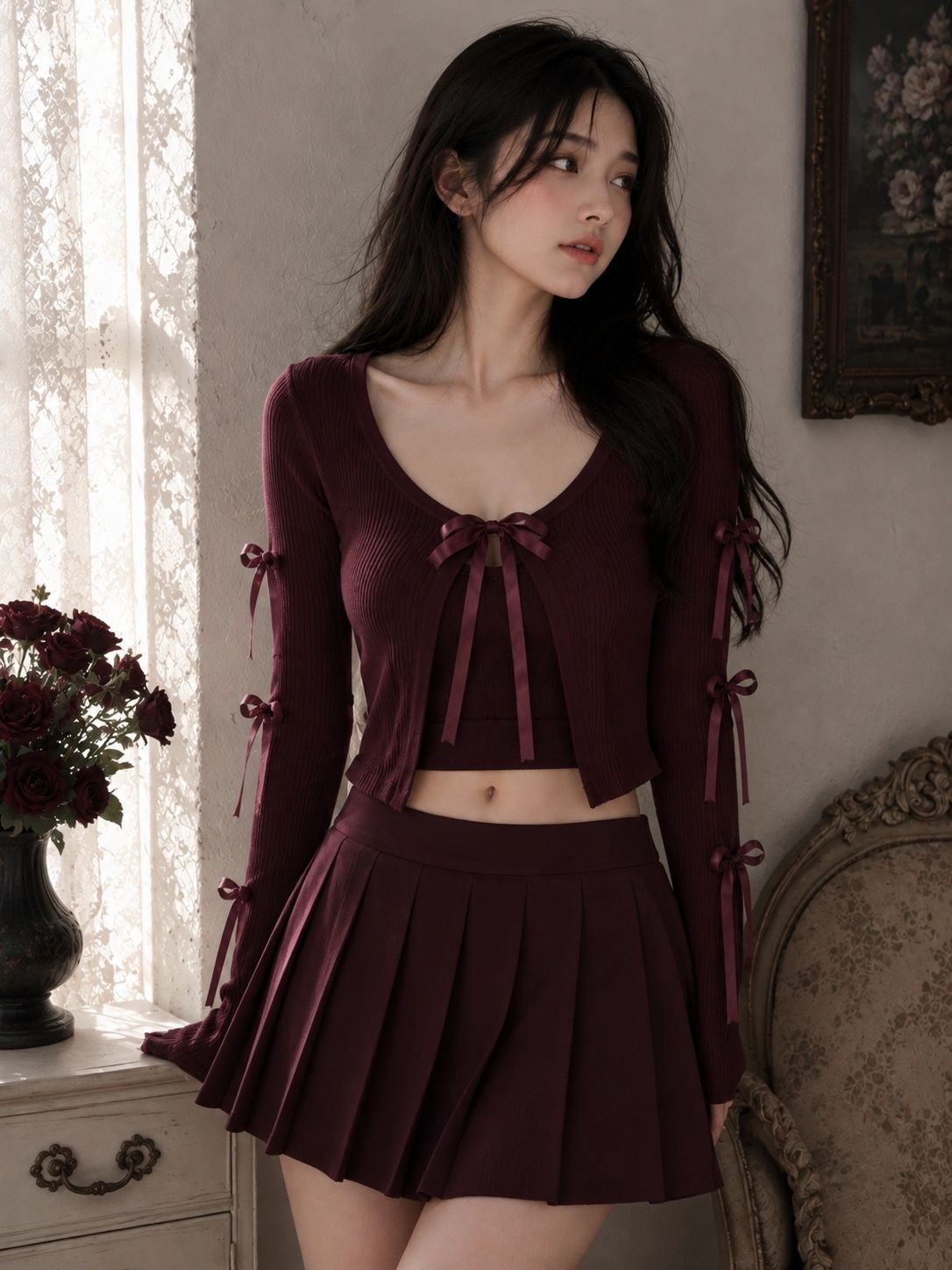 Moonstyle Collection Coquette Lolita Soft Pinterest Kurdele Bolero görsel 2