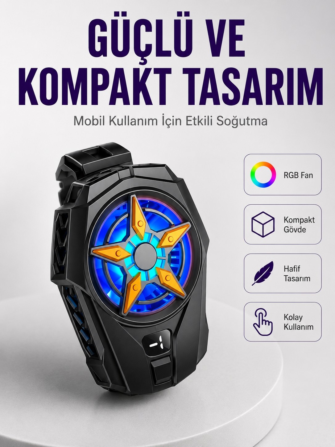 Esranın Dünyası Oyun Performansı Için Profesyonel Telefon Soğutucu Yeni Nesil - Lisinya