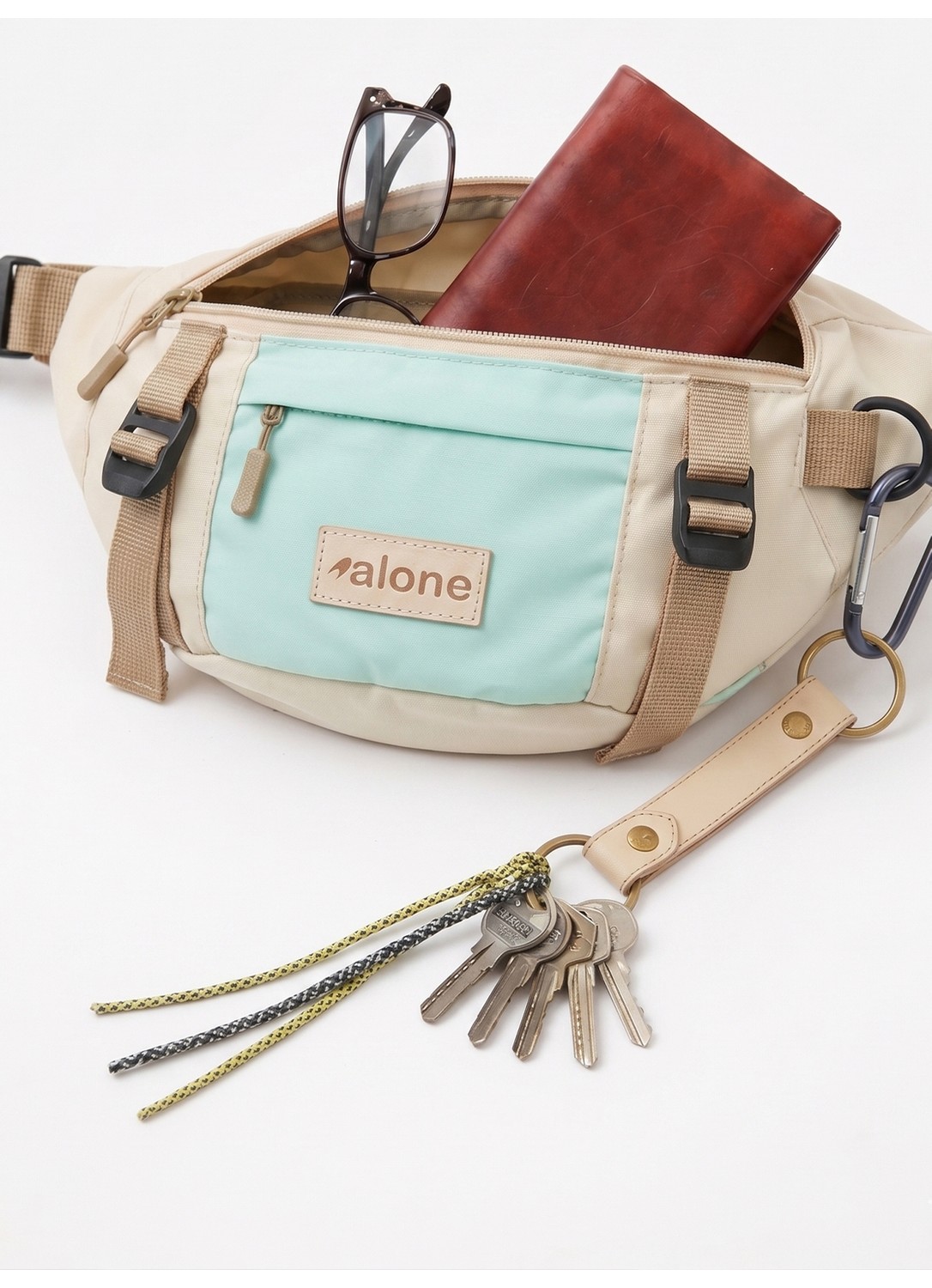 Alone Unisex Fonksiyonel Bel Çantası - Ayarlanabilir Omuz ÇANTASI-6060 görsel 3