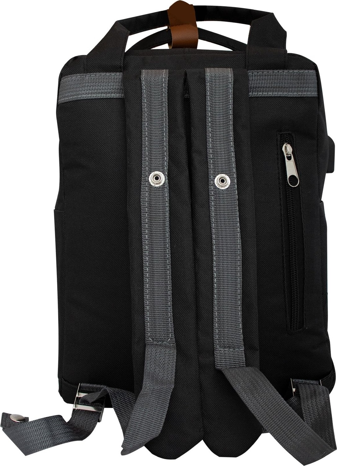 Die Grup Biggdesign Dogs USB Girişli Suya Dayanıklı 14 Inç Laptop Uyumlu Okul Sırt Çantası Siyah görsel 3