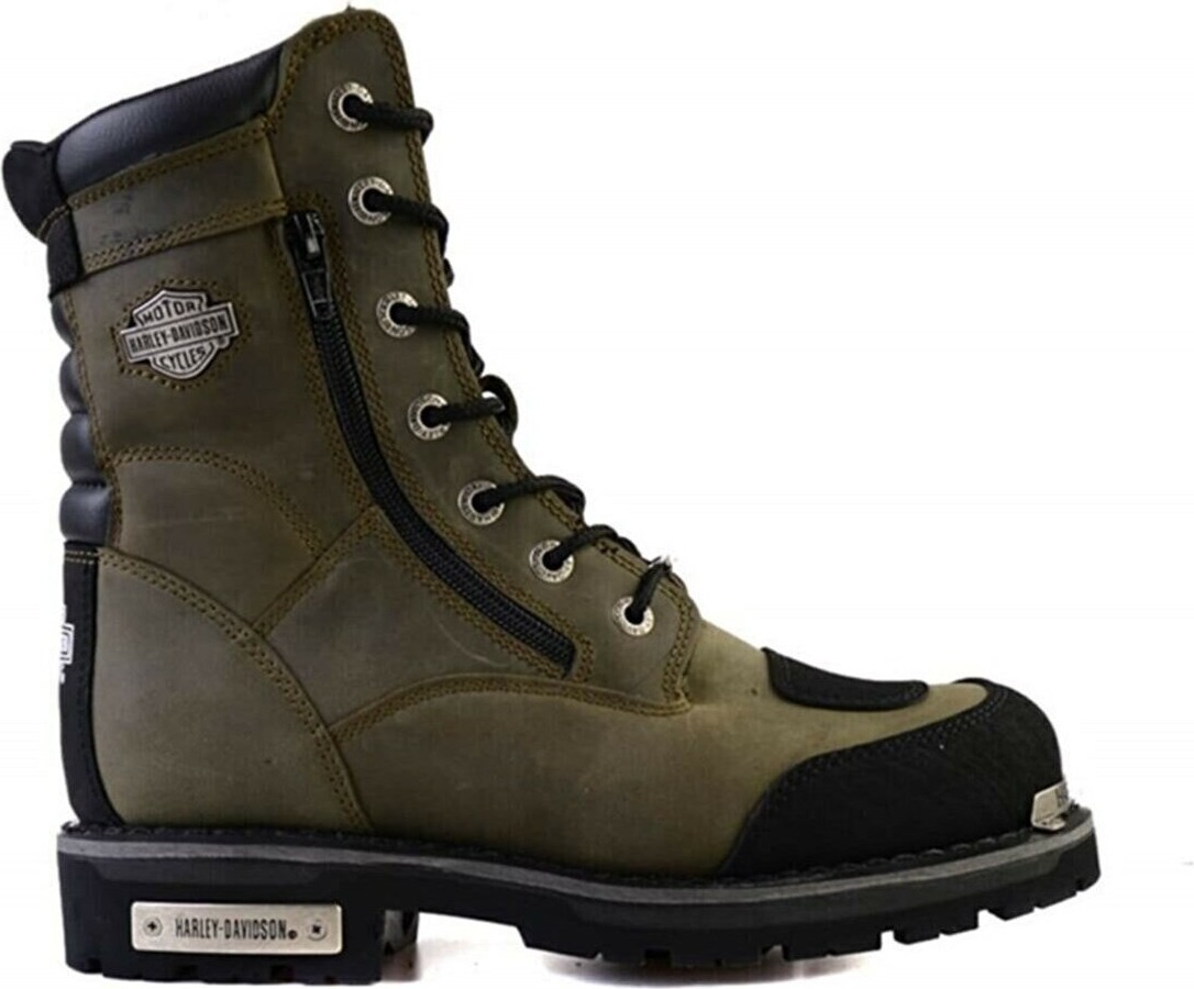 Harley Davidson 025M100552 Rıddıck Erkek Bot - HAKİ DERİ