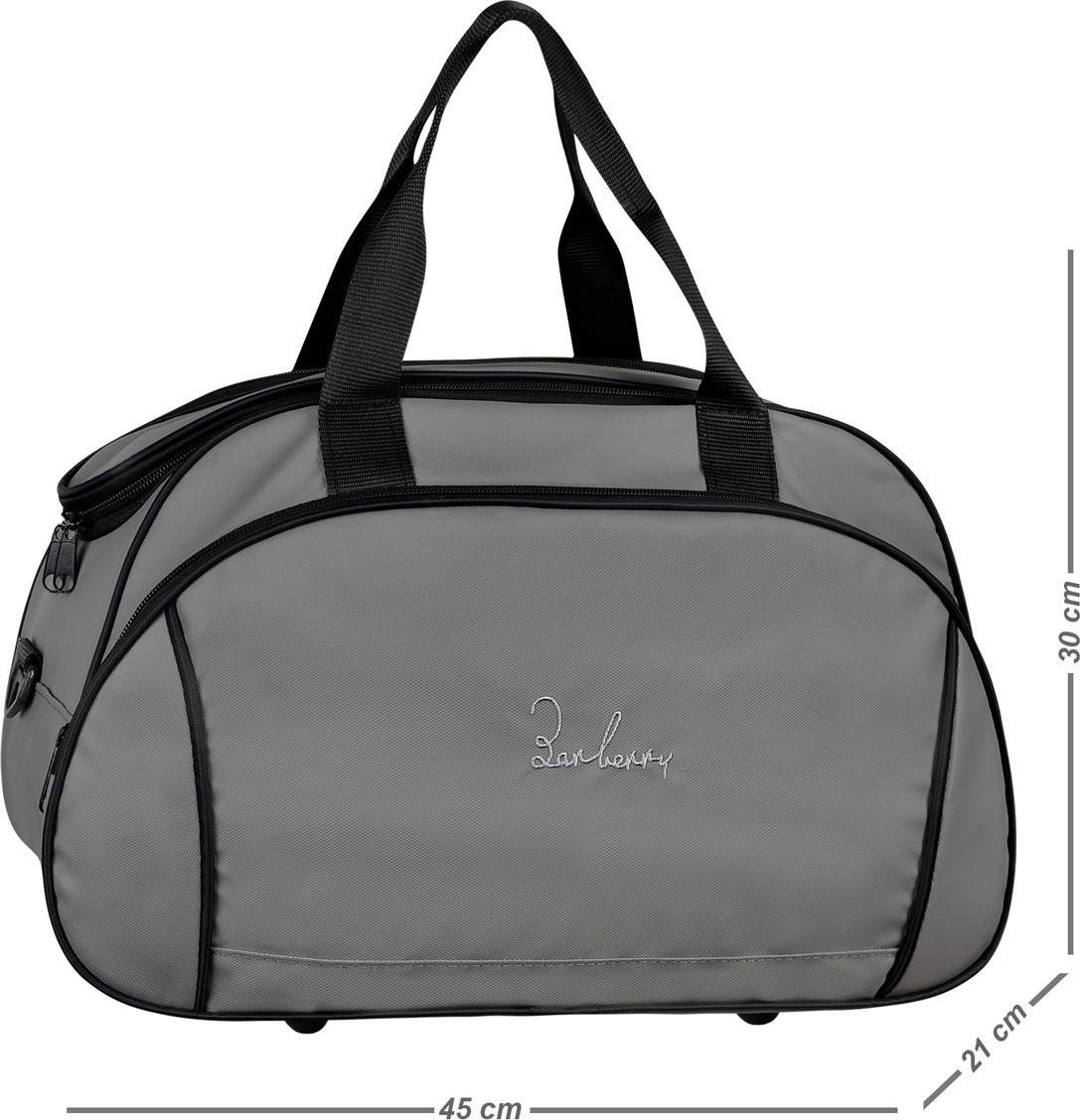 El ve Omuz Askılıklı Spor - Seyahat Çantası Gri