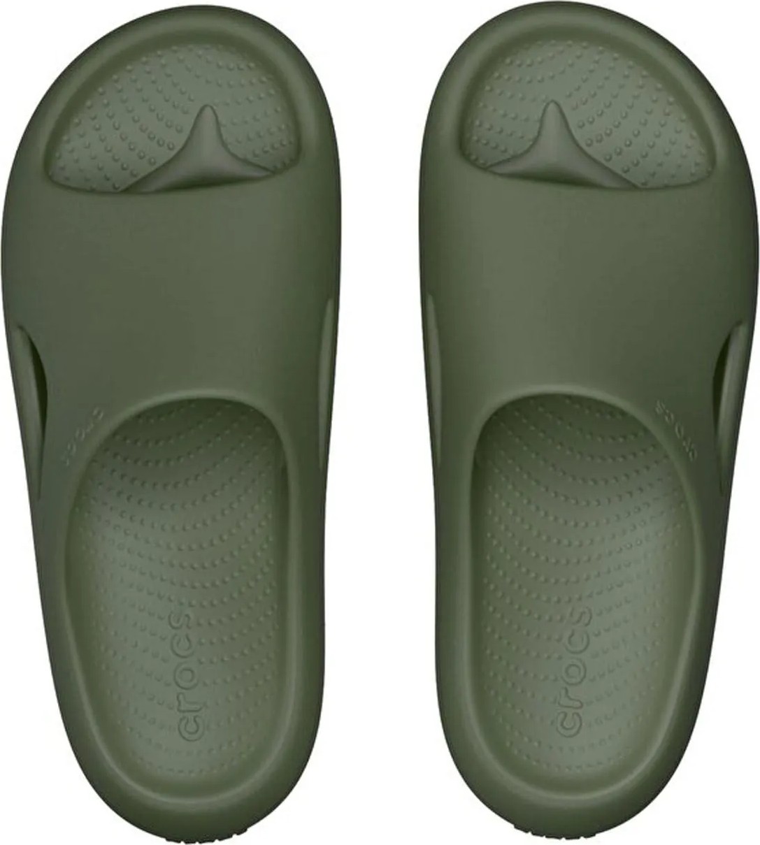 Crocs Haki Erkek Plaj Terliği Mellow Slide Mellow Slide görsel 3