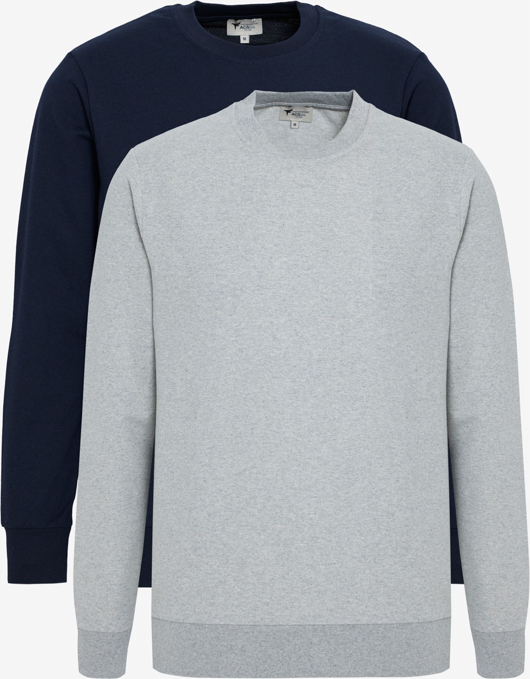 Altınyıldız Classics 2'li Paket Pamuklu Standart Fit Normal Kesim Bisiklet Yaka Sweatshirt