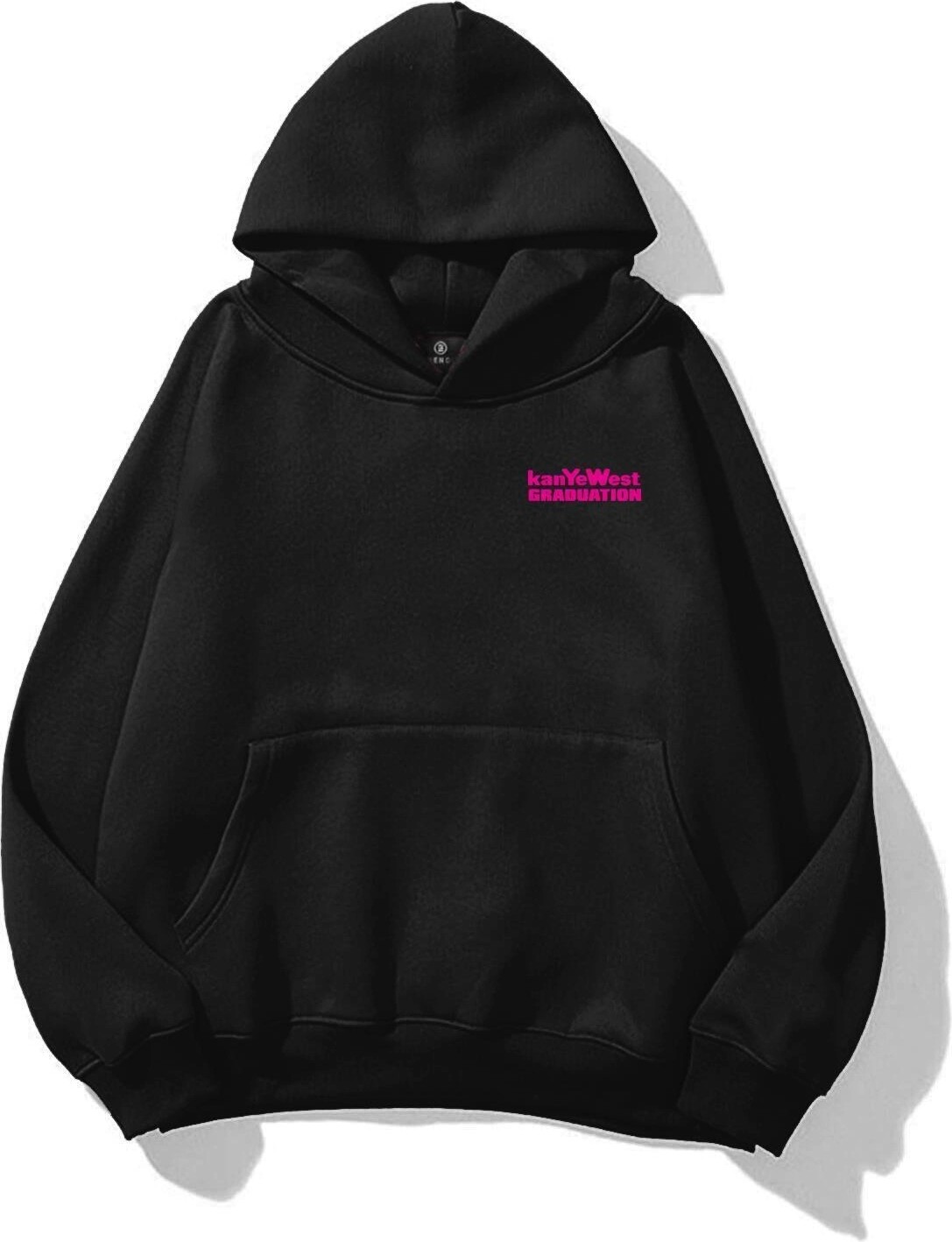 Tarzsokak Unisex Graduation Kanye Ps2 Sweatshirt Siyah görsel 2
