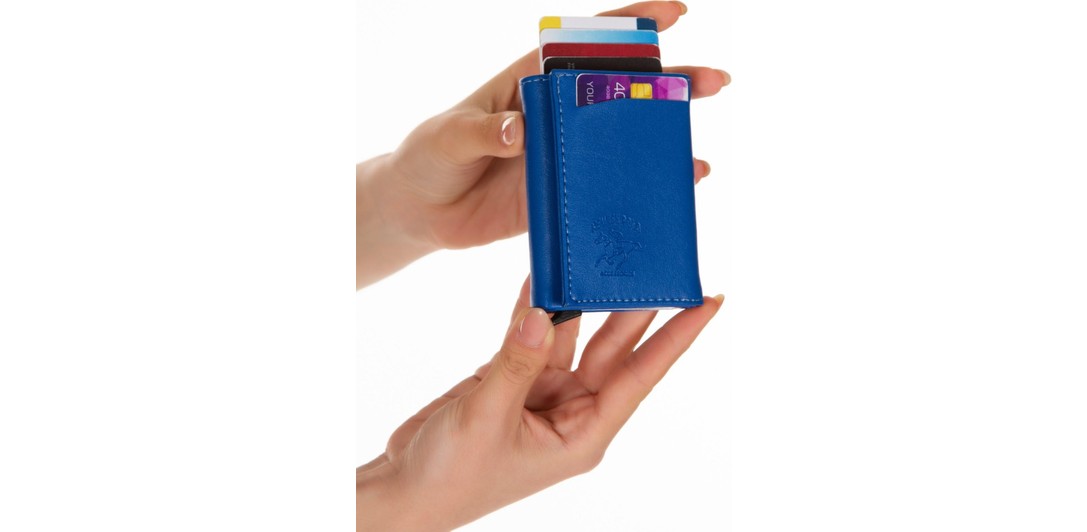 Newish Polo Erkek Mekanizmalı Kartlık ve Cüzdan newpolo145 - Taba görsel 5