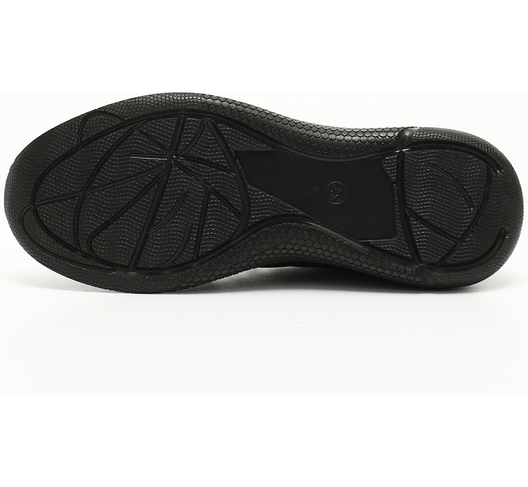 Gönderi(r) Kadın Beyaz Bağcıklı Dolgu Taban Hakiki Deri Sneaker görsel 5