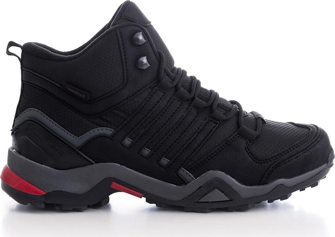 Tonny Black Tonnyblack Unisex Trekking Bot Siyah Füme Su Geçirmez Malzeme ile Kışlık Rahat Taban TB242 görsel 2