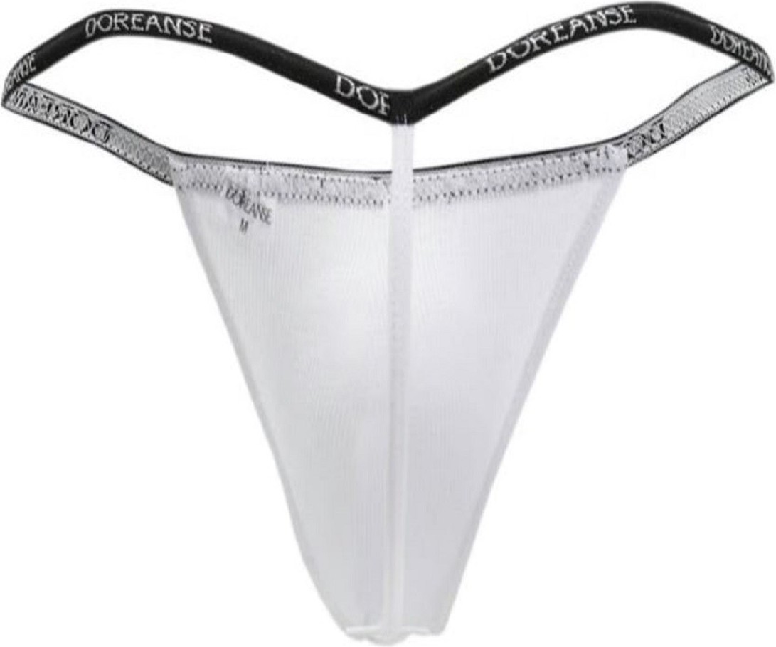 Doreanse Beyaz Erkek Tanga String görsel 3