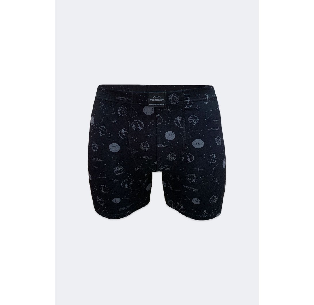 Malabadi Erkek 3 Lü Lacivert Premium Collection Modal Uzun Boxer 3M250 görsel 8