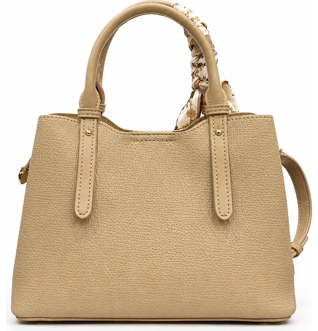Just Polo Çapraz Askılı Kadın Çantası Krem 10068 görsel 3