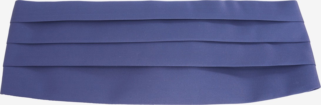 Altınyıldız Classics Erkek Lacivert Saten Papyon&Kuşak Set Düz Desenli Polyester Malzeme ile Şık görsel 3