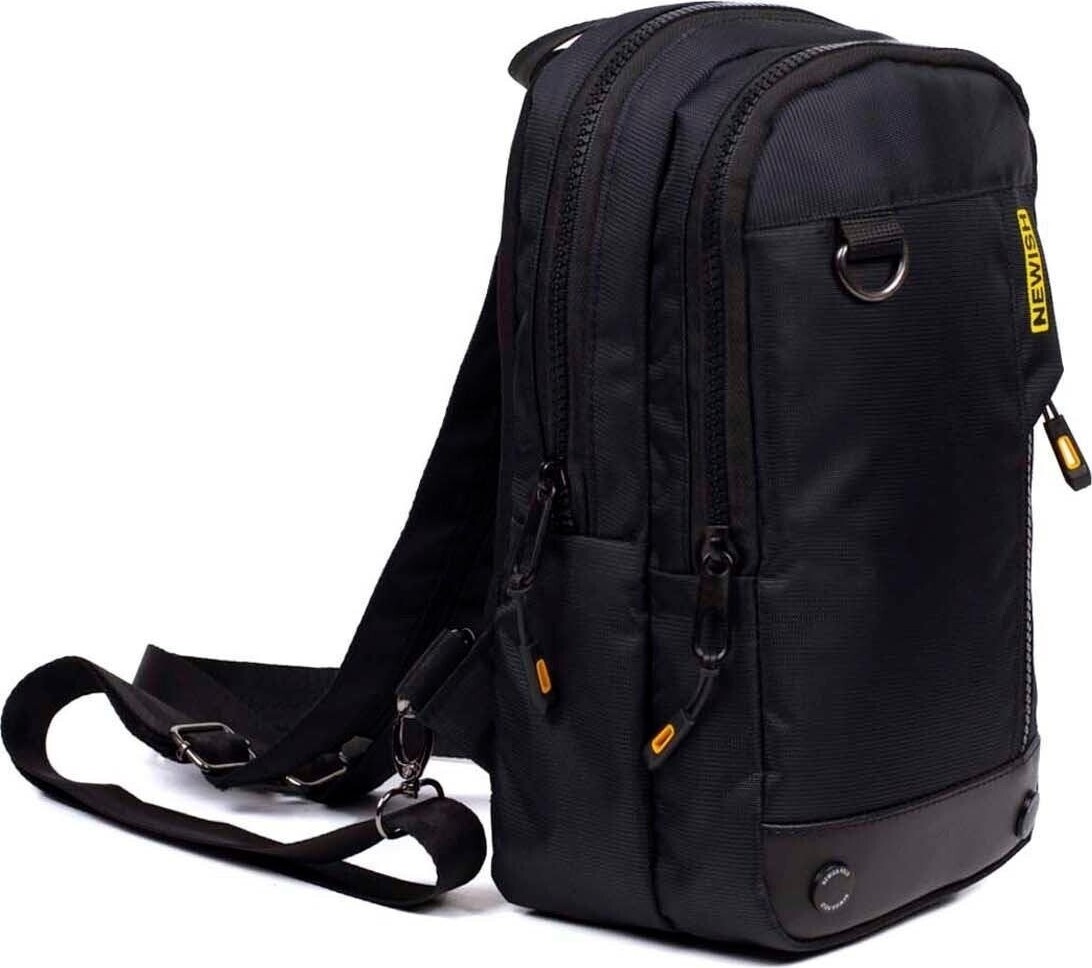 Newish Polo Tek Kol Çapraz Göğüs ve Omuz Sırt Çantası-Body Bag görsel 5